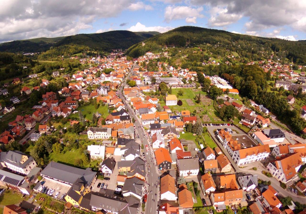 Ferienhaus Am Kirchberg Kurort Steinbach-Hallenberg Exteriör bild